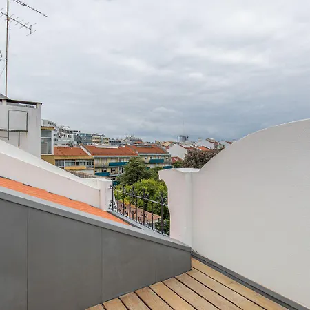 וילה Rooftop Saudade *